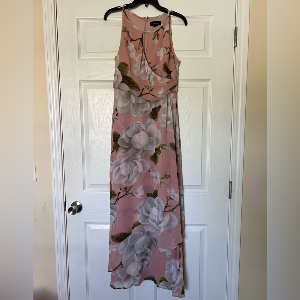 R&M Richards Floral Maxi Dress